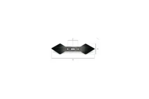 Dalta OFAS, latime 440 mm, lungime 130 mm # Z377L4003F