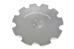 Disc crestat OFAS cu 4 gauri rotunde, diametru 580 mm, grosime 6 mm, marime gaura 13 mm