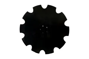 Disc crestat OFAS cu 5 gauri rotunde, diametru 610 mm, grosime 6 mm, marime gaura 12.5 mm
