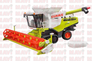 Jucarie Bruder, combina Claas Lexion 780 + trailer accesoriu, 1:16, 600x470x235 mm # 02119