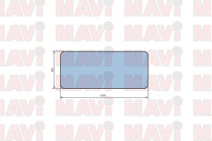 Geam Spate Superior 1110X472 U650