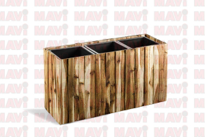Ghiveci Marrone Box, 66.5x24.5x35 cm, salcam # F474A