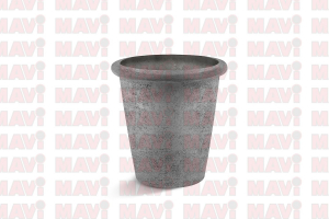 Ghiveci Struttura Classico, 45x45 cm, gri # F5376