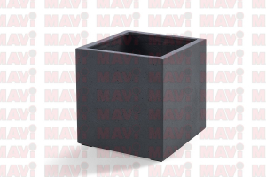Ghiveci Grigio Cube, 30x30x30 cm, antracit # F885