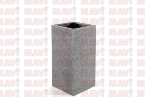 Ghiveci Struttura High Cube, 40x40x80 cm, gri # F5393