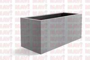 Ghiveci Argento Box, 60x20x20 cm, gri # F1801
