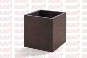 Ghiveci Grigio Cube, 30x30x30 cm, aramiu # F644