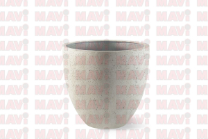 Ghiveci Grigio Egg Pot, 32x29 cm, alb # F599