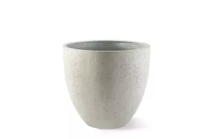 Ghiveci Grigio Egg Pot, 32x29 cm, alb # F599