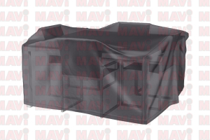 Husa de protectie pentru set masa si scaune de gradina AeroCover, 160X150X85 cm # 7914