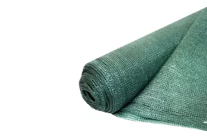 Plasa de umbrire/gard, verde, dimensiuni 2x10 m, grad de umbrire 80%, protectie UV # 653158