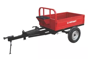 Remorca Motocultor Capacitate 500Kg Rotakt # Rem500