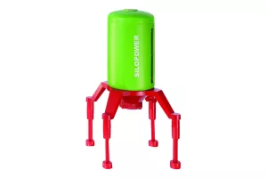 Jucarie Siku siloz cu suport 1:32, 276x276x60 mm # 5602