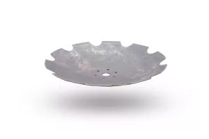 Disc crestat OFAS cu gaura centrala rotunda, 6 gauri rotunde, diametru 660 mm, grosime 6 mm, marime gaura centrala 46 mm