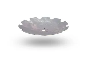 Disc crestat OFAS cu gaura centrala rotunda, 6 gauri rotunde, diametru 660 mm, grosime 6 mm, marime gaura centrala 46 mm