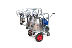 Aparat de muls oi, 4 posturi, 2 bidoane 30 l Bereket # BS4KYX 4+2