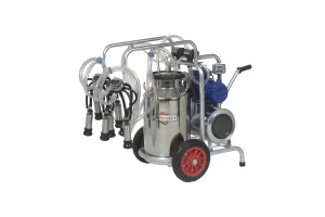 Aparat de muls vaci, 2 posturi, bidon 40 l Bereket # BS3X 2+1