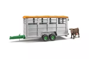 Jucarie Bruder, remorca transport animale, 1:16, 482x171x202 mm # 02227