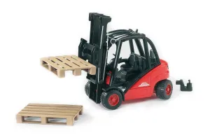 Jucarie Bruder, motostivuitor Line H30D cu 2 paleti, 1:16, 290x92x220 mm # 02511