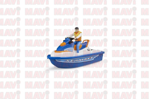 Jucarie Bruder, jet ski cu sofer, 1:16, 225x100x100 mm # 063150