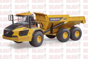 Jucaria  Bruder, basculanta Volvo A60H Dumper, 1:16 # 02455