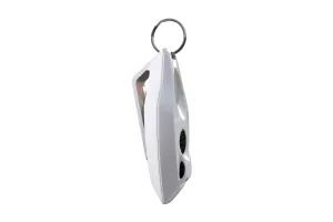 Breloc electronic anti-capuse/purici Zerobugs Plus, cu ultrasunete, culoare alb # Bugpl-Bi