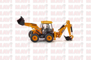 Jucarie Siku, buldoexcavator Jcb 4Cx, 1:50, 180x51x70 mm # 3558