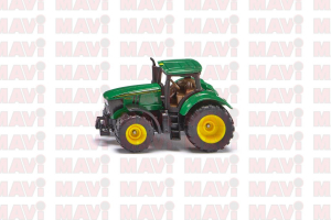 Jucarie Siku, tractor John Deere 6215R, 1:72, 67x35x42 mm # 1064