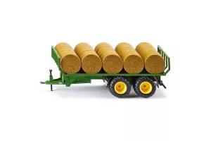 Jucarie Siku, remorca pentru baloti rotunzi, 1:32, 273x88x97 mm # 2891