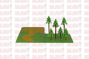 Jucarie Siku set forestier 1:32, 270x270x80 mm # 5699