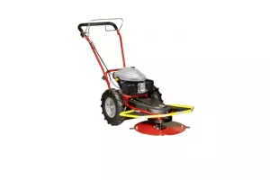 Motounelte si accesorii-Motocoasa cu disc rotativ 4.9 CP Hecht-MAVI